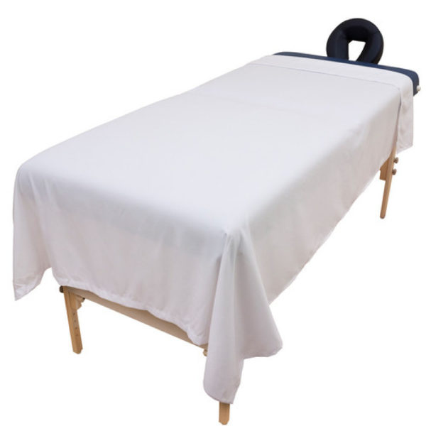 Flat Massage Table Sheet (Poly-Cotton) 54"x90"