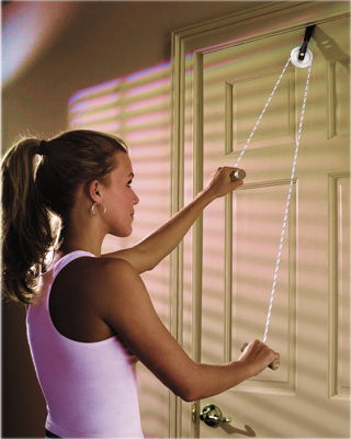 CanDo® Overdoor Shoulder Pulley with Door Strap