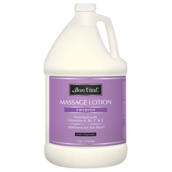 Bon Vital' Swedish Massage Lotion 1 Gallon Bottle