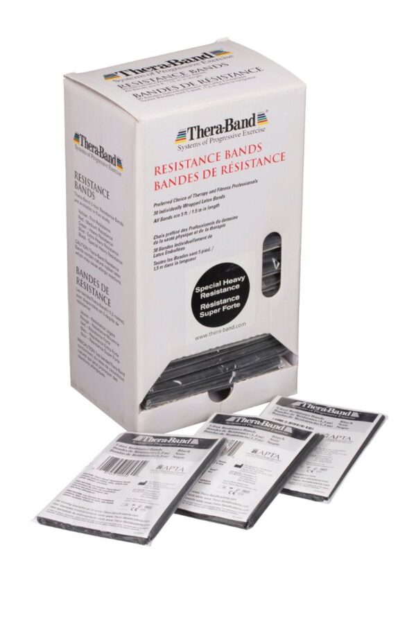 TheraBand Individual Professional Resistance Bands - 30 packs Dispenser Box