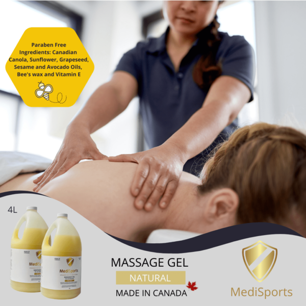 MediSport Natural Massage Gel – 4 Liter