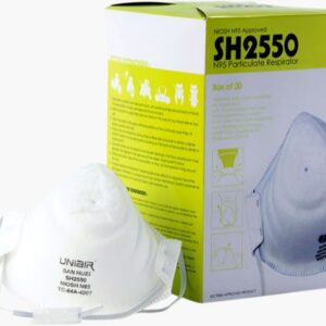N95 Particulate Respirator SH2550, NIOSH Approved - Box of 20