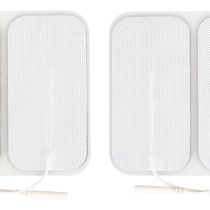 Compass Health 2"x 4” Rectangle Self-Adhesive Electrodes (Pack of 4 Electrodes)
