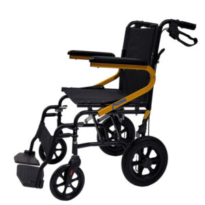 MOBB Transport Chair with 12" Wheel (Yellow)