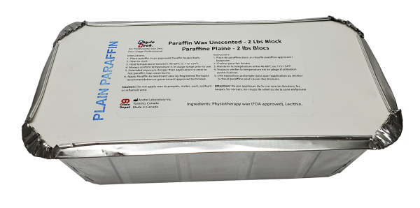 Paraffin Wax Unscented Scent Free 2 lbs block